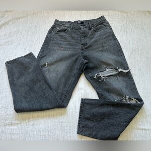BDG Slim Straight Denim High Rise Jeans Size 29